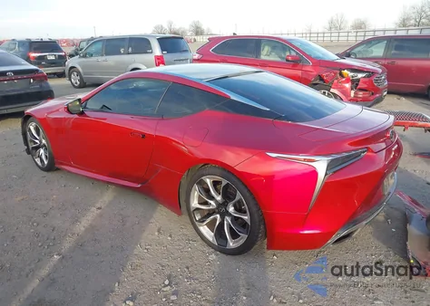 2018 Lexus Lc 500 z USA, uszkodzony, nr VIN JTHHP5AYXJA001361